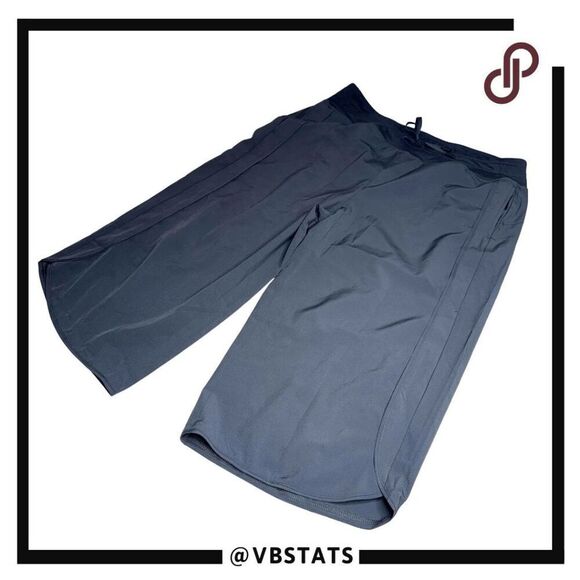 Willit Women's High Rise Ultra-soft Wide Leg Capri Pants Gray Size XL NWT - Picture 1 of 9